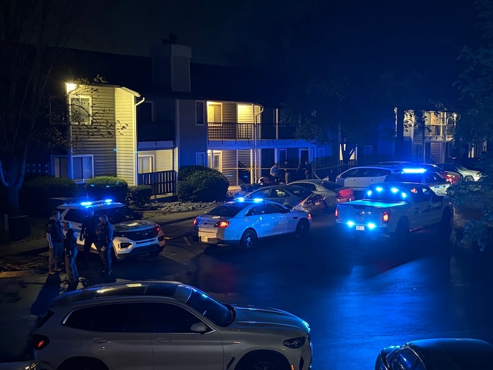 A man was shot dead in front of his family inside an apartment in Antioch, Tennessee.