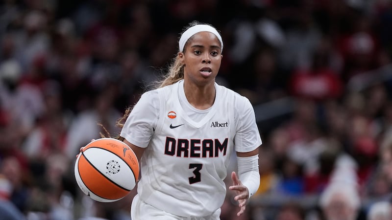 Dream’s 5-game winning streak ends with loss to Las Vegas Aces