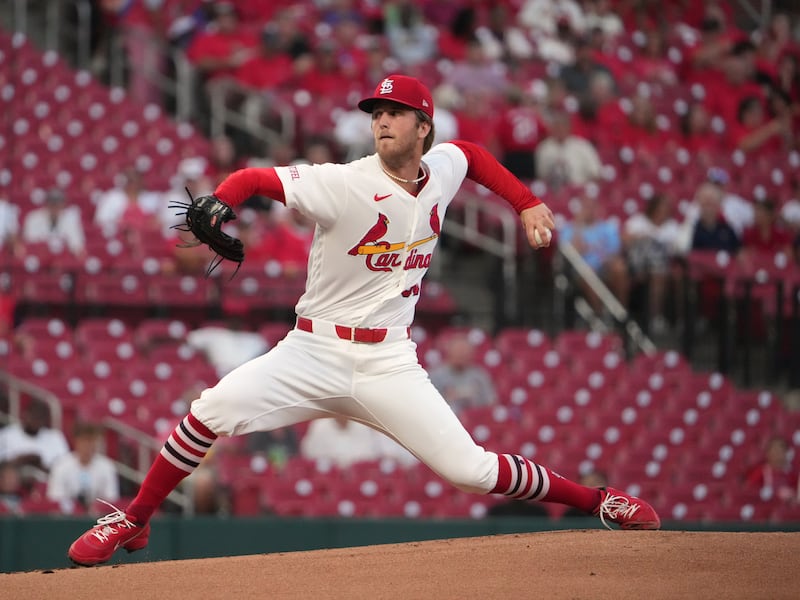 Quinn Mathews pitches Cardinals past Giants 2-1 as Alec Burleson adds to MLB-best RBI total