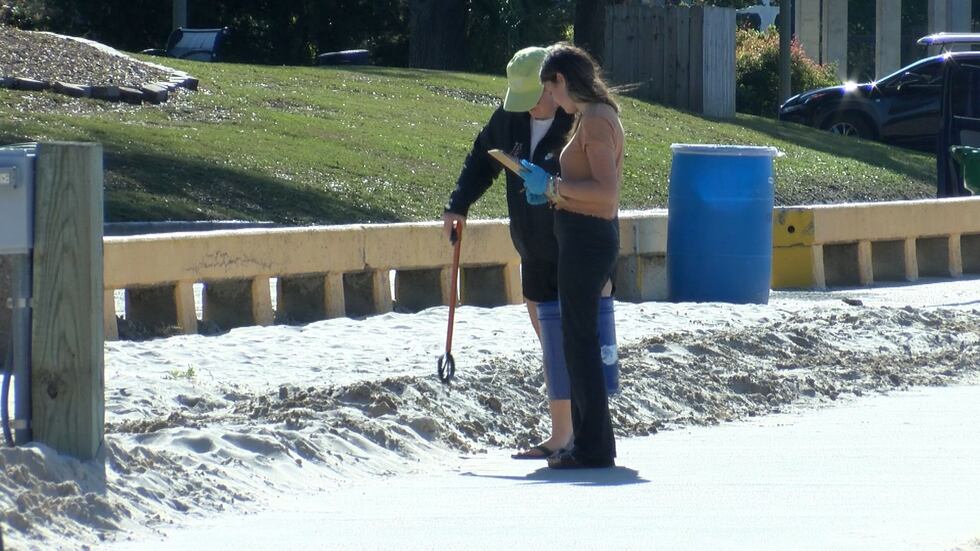 The Alan Test Memorial Beach Cleanup in 2025.