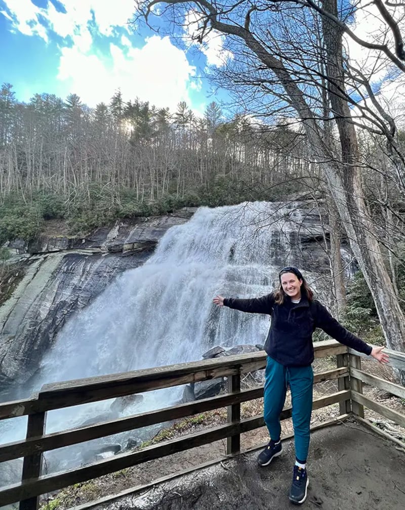 Hey, it’s me in front of Rainbow Falls.