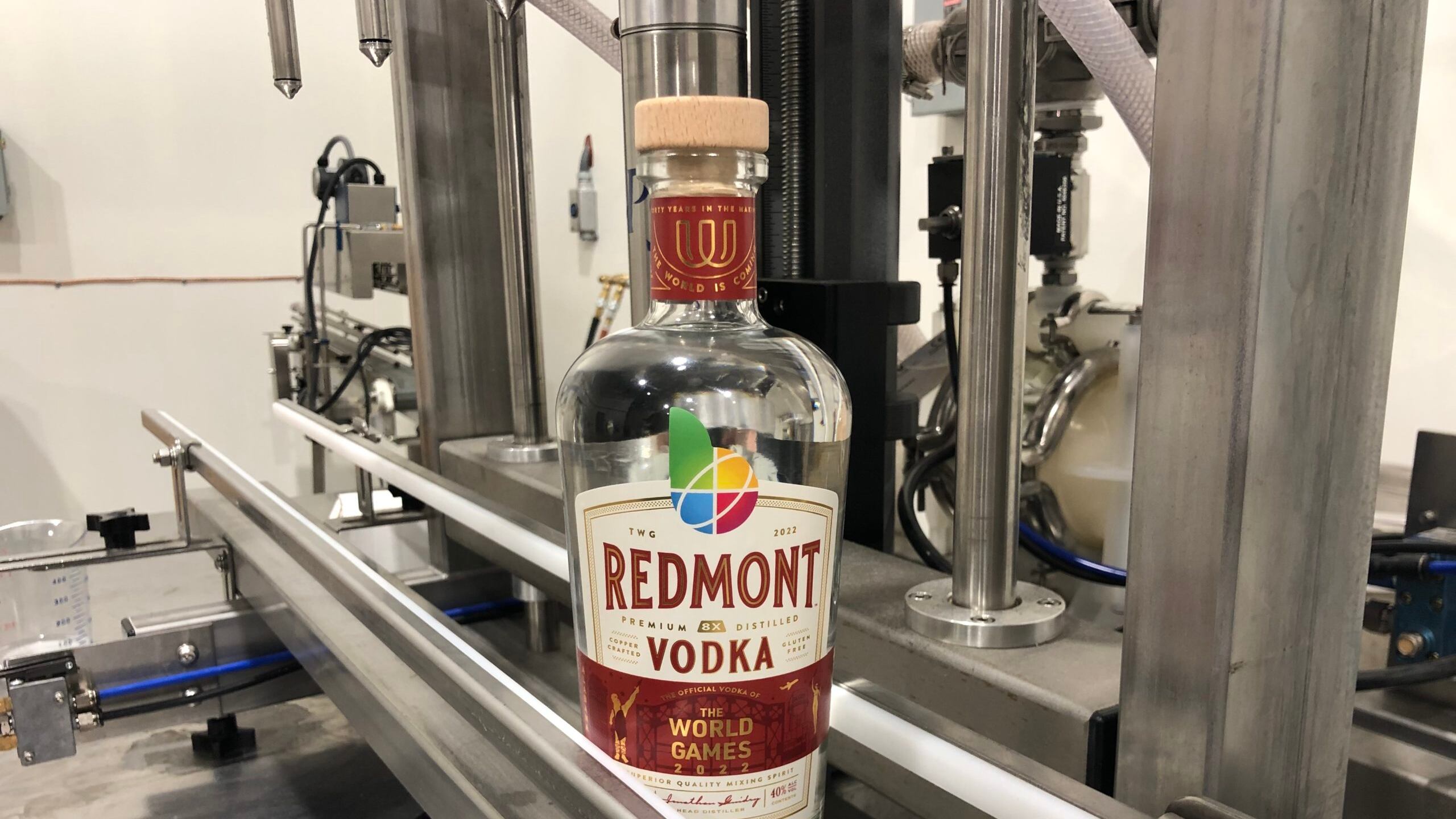 Redmont Distillery is the official vodka of The World Games 2022