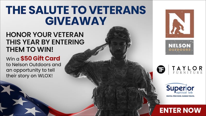 The Salute To Veterans Giveaway