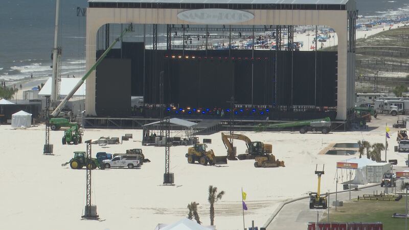 Gulf Shores preps for big crowds for Sand in My Boots festival