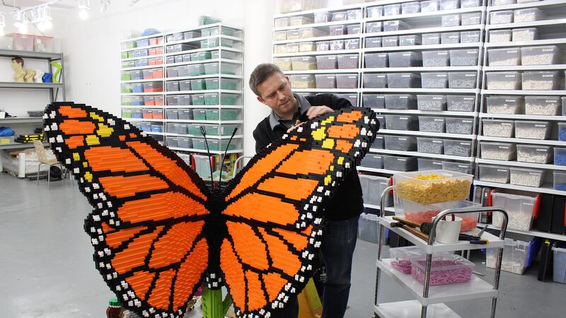 New York artist Sean Kenney is bringing his “Nature Connects” LEGO exhibit to the zoo from...