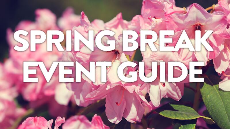 If you're looking for events around East Texas this Spring Break, here's our event guide.