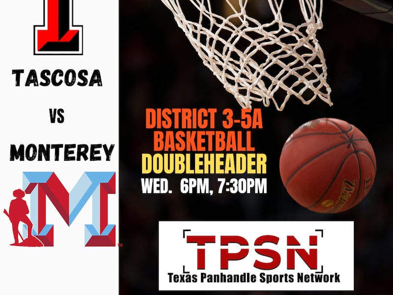 TPSN to Livestream the Tascosa vs Monterey Basketball Doubleheader Showdown