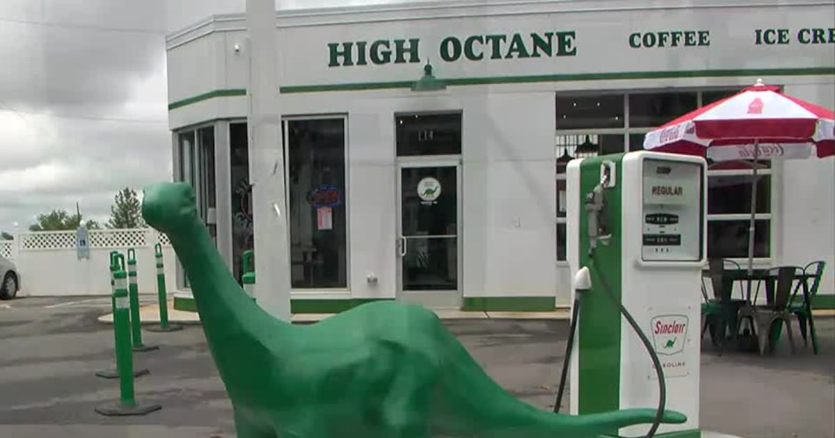 Octane Coffee High Octane Coffee shop opens in historic downtown Monroe gas station ...