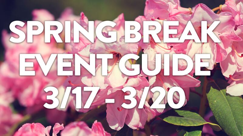 Here's our list of events happening around East Texas from Thursday, March 17 to Sunday, March...
