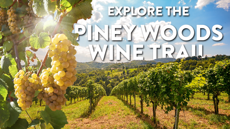 Featuring over 20 wineries in East Texas to enjoy!