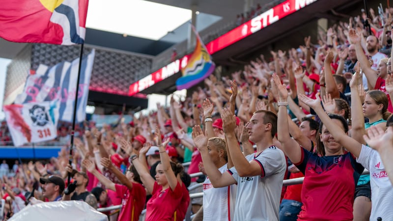 The supporter section at Energizer Park.
