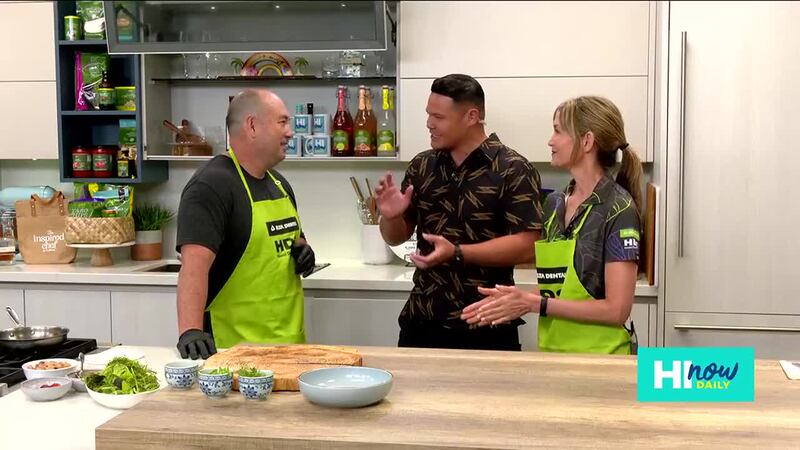 Cooking with Chef Jason Peel and Holly Shea