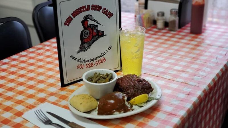 Two winners will each receive a $75 gift certificate to the Whistle Stop Café in Wiggins.