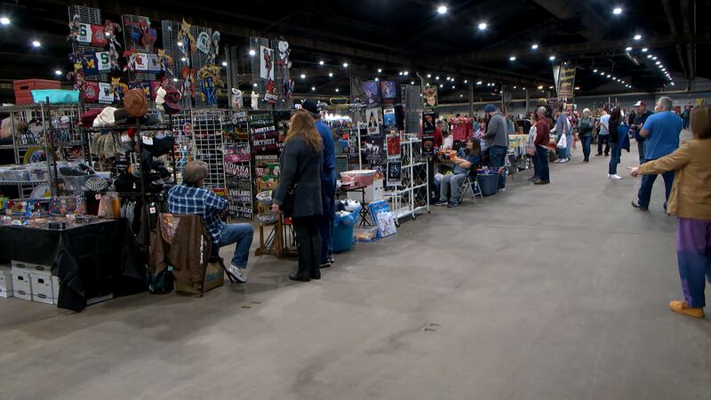 Event promoters said there are over 500 booths that will set up over Memorial Day weekend,...