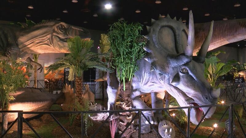 Dinosaurs roam again at Jurassic Quest