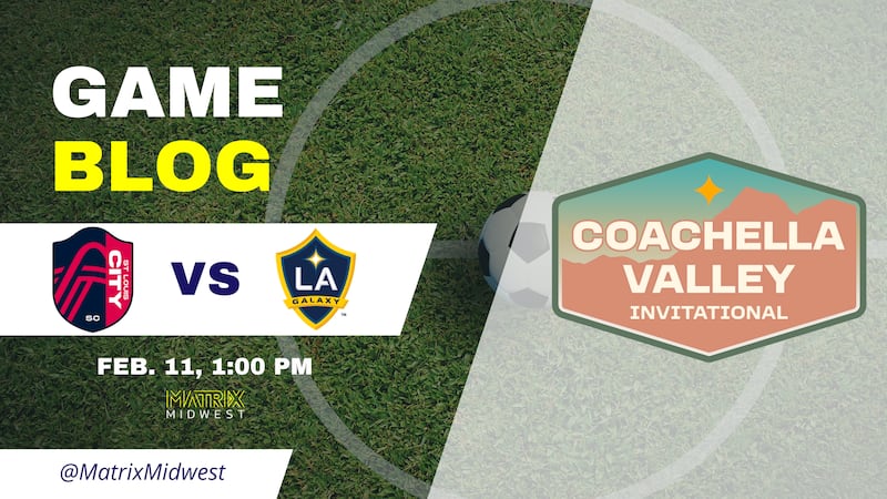 St. Louis CITY SC faces LA Galaxy in its second match in the 2026 Coachella Valley Invitational.