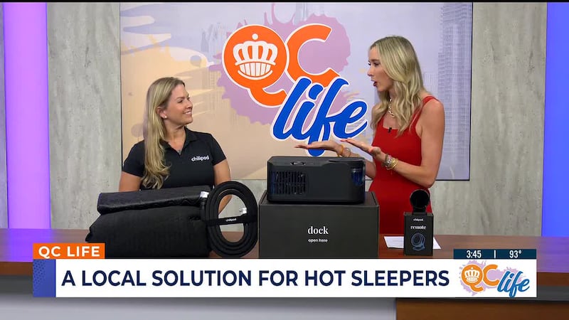 Chilipad 2.0 is a water-based mattress topper made in Charlotte that lets you dial in your...