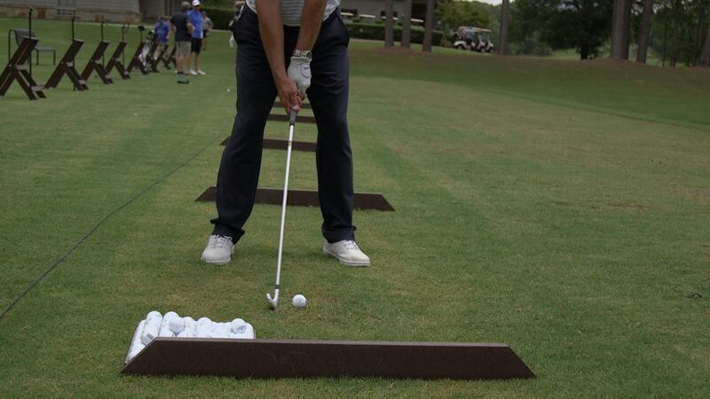 The TrackMan Range at Timberline Golf Club is golf fun for everyone!