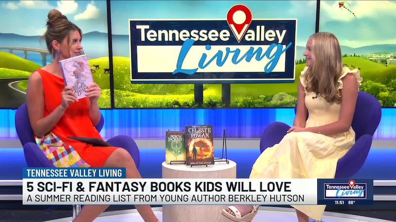 Teen Author Berkley Hutson shares her Top 5 Fantasy books for kids this season