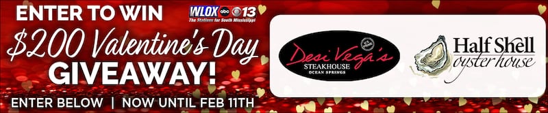 WLOX Valentines Day Giveaway 2026