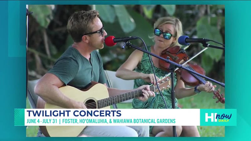 Free concerts and a magical garden glow night are coming to Honolulu’s botanical gardens this...