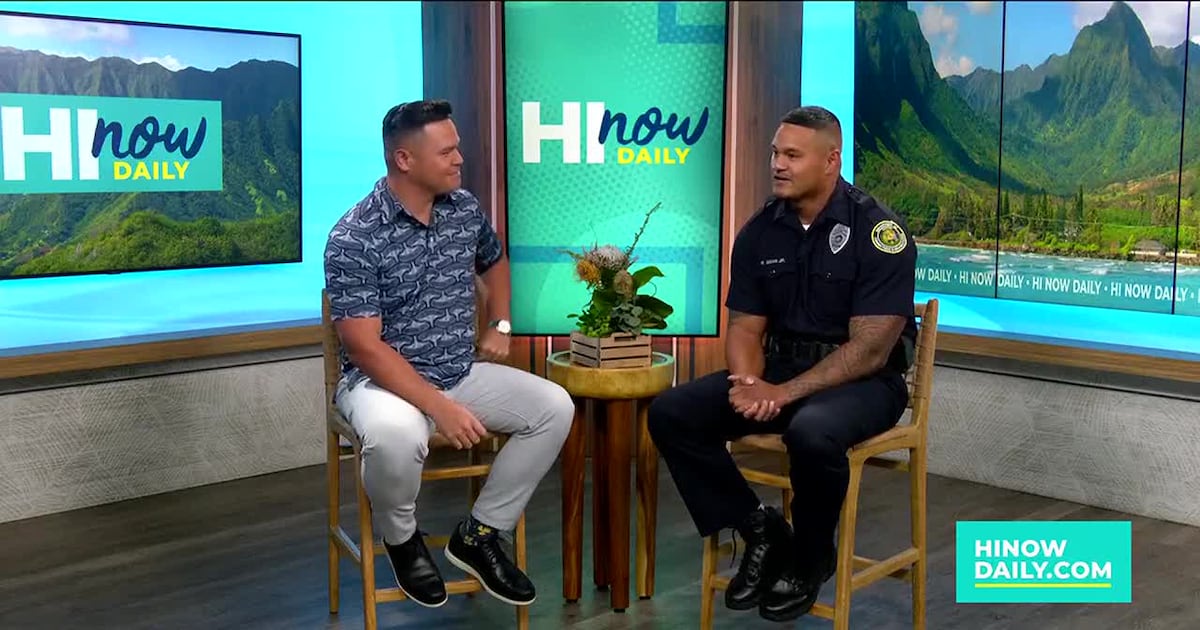 Hi Today A career of purpose: Officer Robert Siavii, Jr. on Life at Waiawa ...
