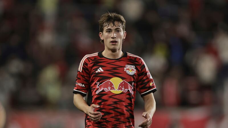 New York Red Bulls midfielder Daniel Edelman (75) during an MLS soccer match against the...