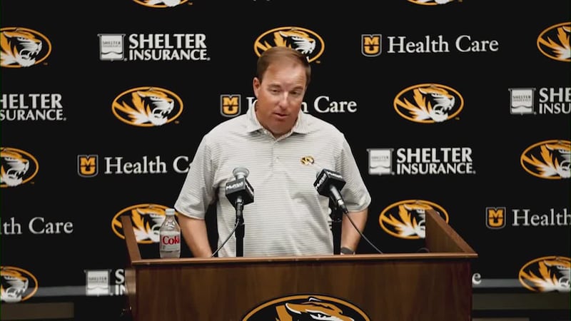 Mizzou coach Eli Drinkwitz previews Border War matchup with Kansas