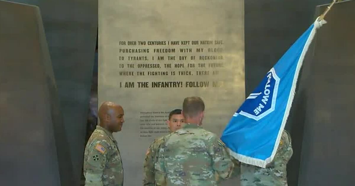 National Infantry Museum hosts change of authority ceremony - WLTZ - NBC 38
