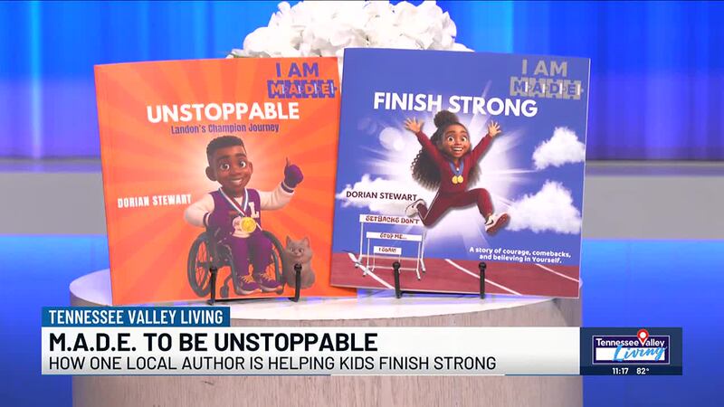 Huntsville author’s children’s books teach kids to be unstoppable