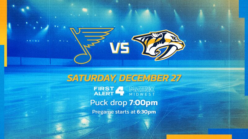 Watch the Blues on Matrix Midwest & First Alert 4!