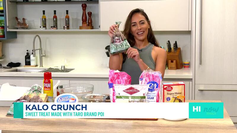 Kalo crunch is the sweet, crunchy poi dessert everyone wants to try