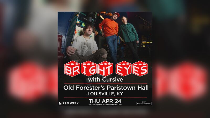 The iconic indie rock band Bright Eyes will be playing in Louisville Thursday, April 24...