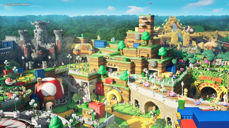 Universal unveils details about upcoming Super Nintendo World in Orlando
