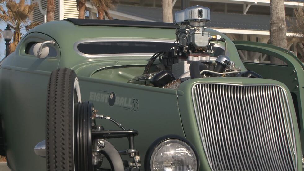 “I worked on the windshield first; I got it to where I thought it looked good and then started...