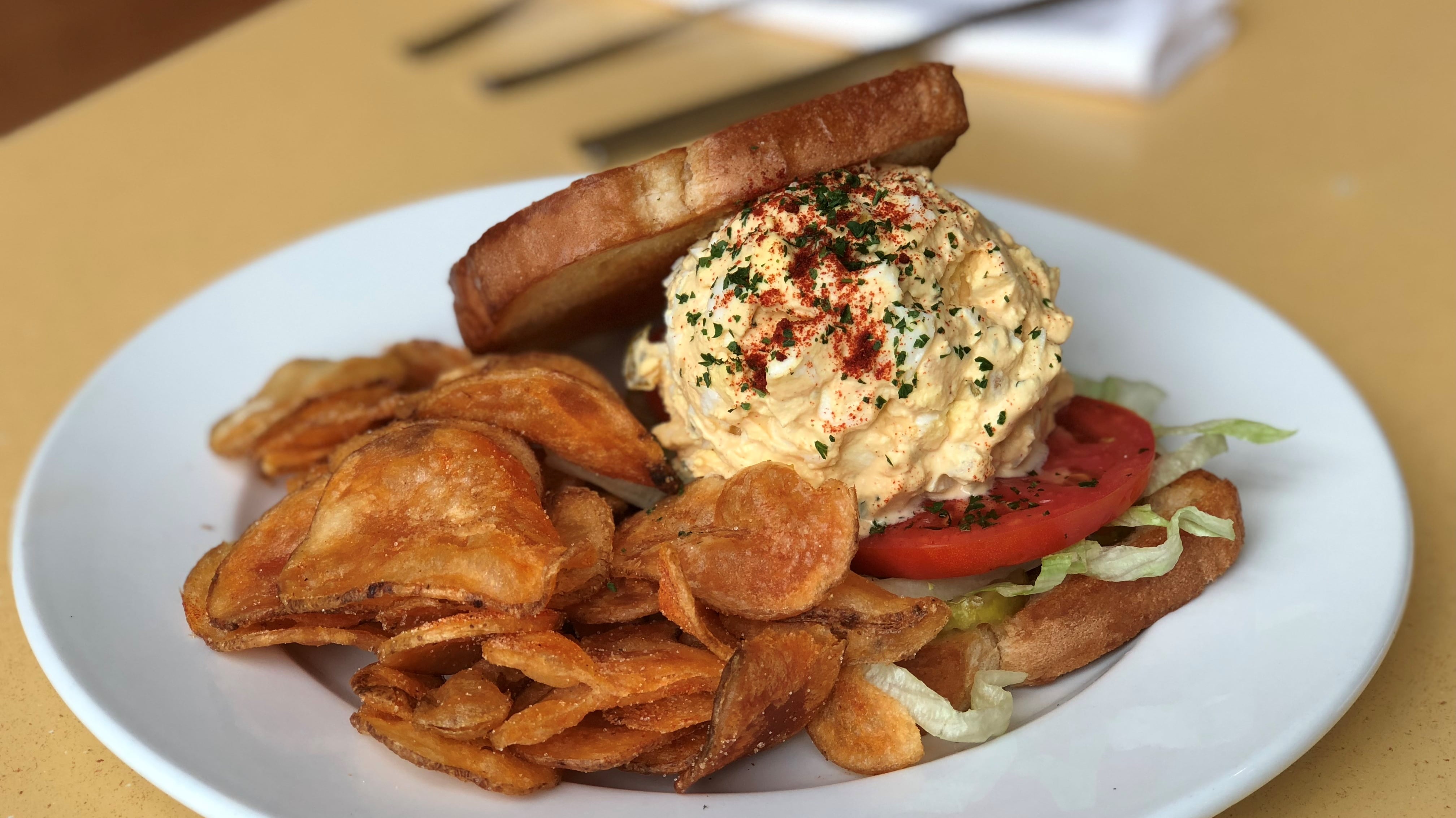 Pop’s Poppin’ Egg Salad at Wild Eggs