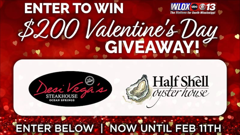 WLOX Valentines Day Giveaway 2026