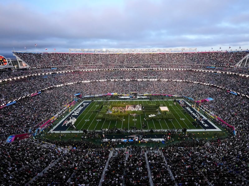 Ronald Acuña Jr. makes surprise cameo during Bad Bunny’s Super Bowl LX halftime show