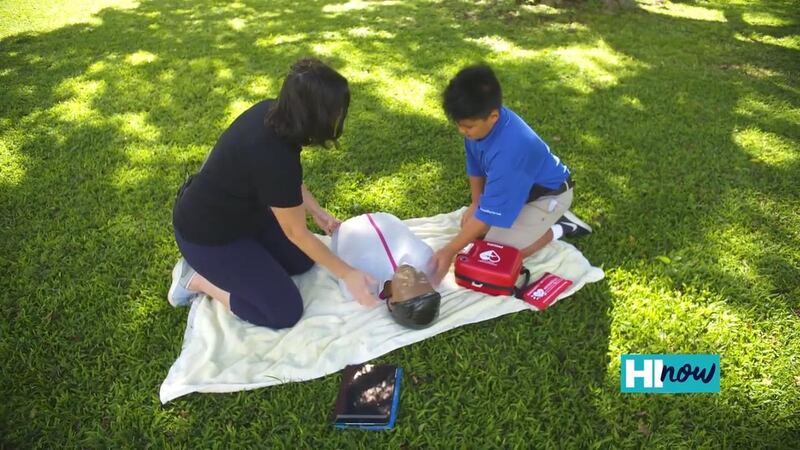 Kids 4 CPR teaches keiki lifesaving skills