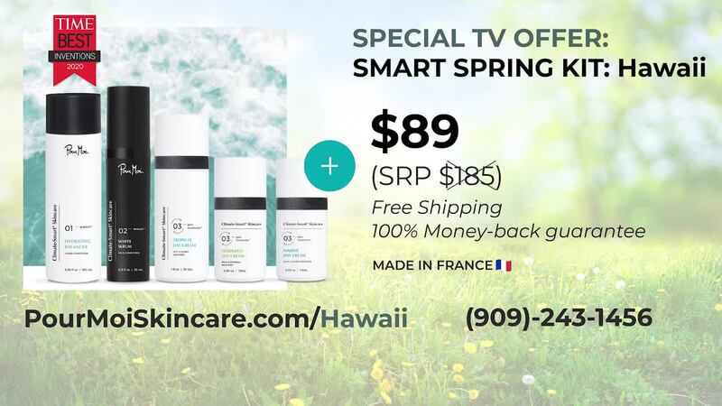 Dress your skin like you dress yourself with Climate Smart Spring Kit from Pour Moi