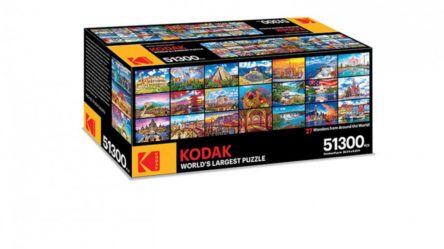 Kodak selling the world’s largest puzzle with over 50,000 pieces.