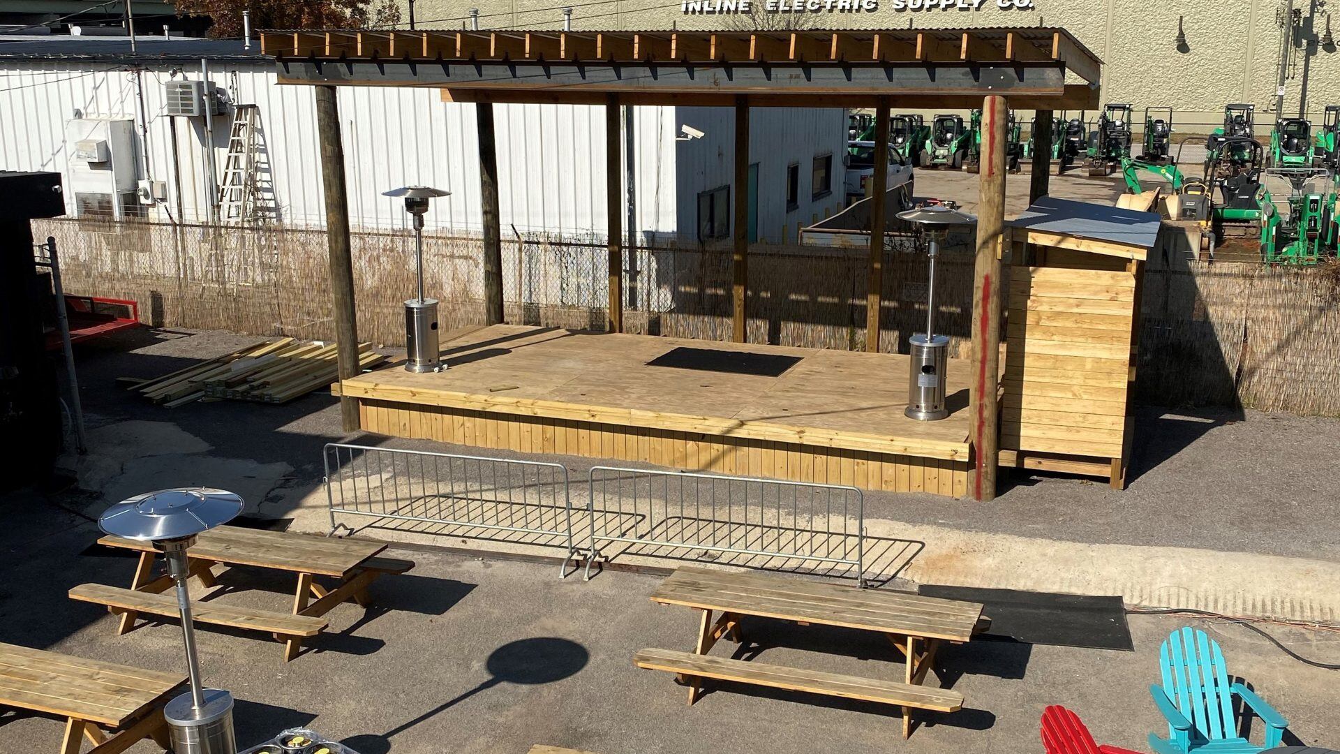 Ghost Train Brewing Company announces new outdoor music venue!
