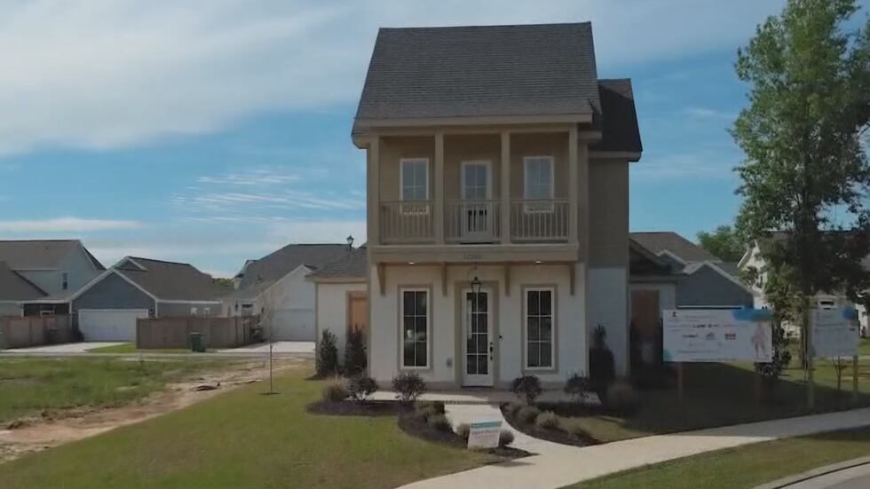 Clark Builders built the approximately 2,010 square feet, four-bedroom, three-bath Dream Home.