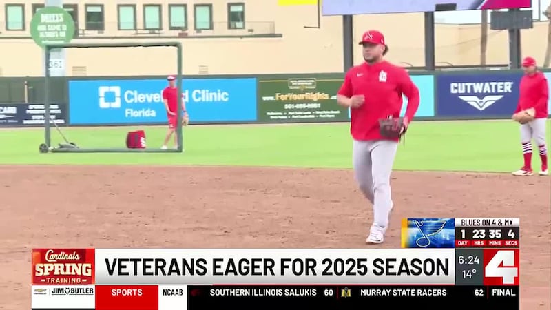 Veterans join Cardinals at Spring Training