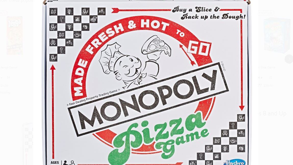 Hasbro releasing new Monopoly Pizza board game