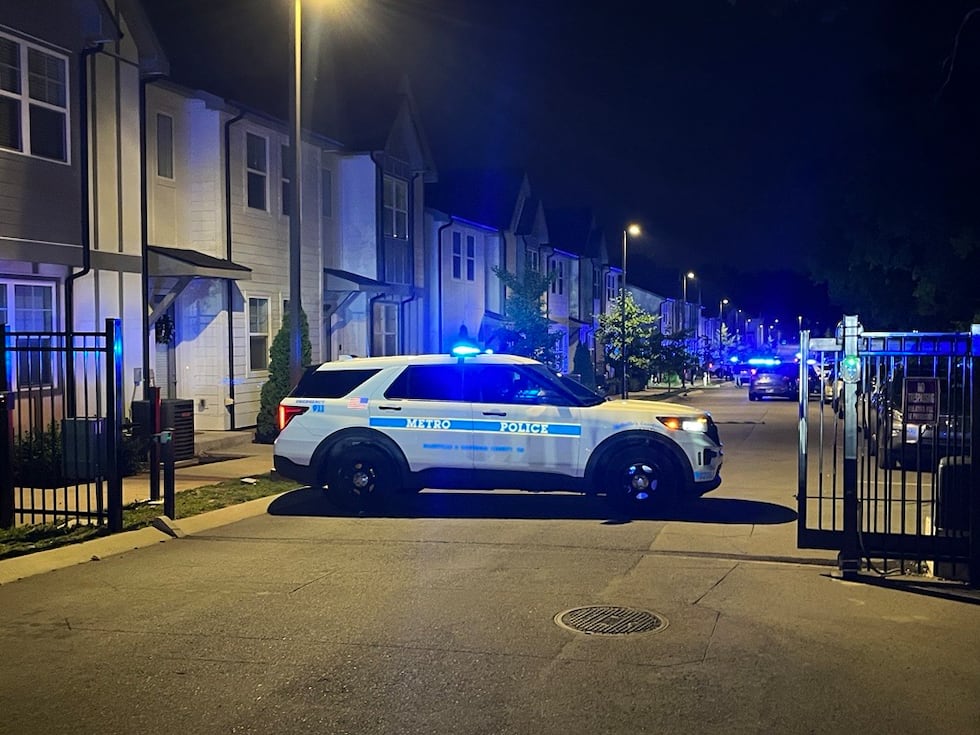 Officers said the woman called members of her family for help during a fight with her boyfriend.