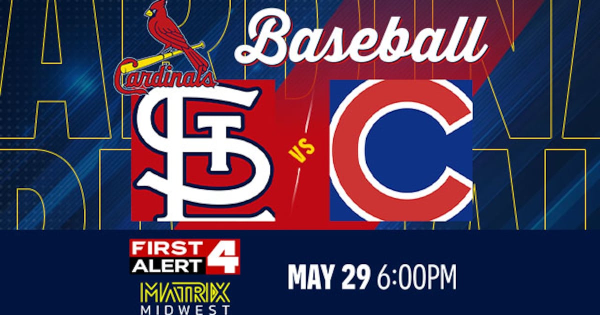 Watch the Cardinals host the Cubs LIVE this Friday on Matrix Midwest ...
