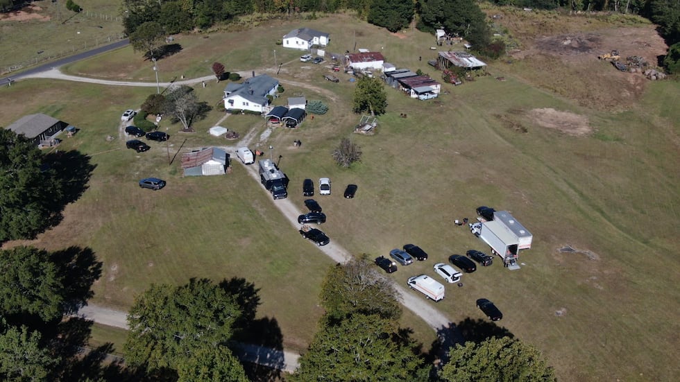 Deputies said they responded to two locations near Grey and Cobb roads.