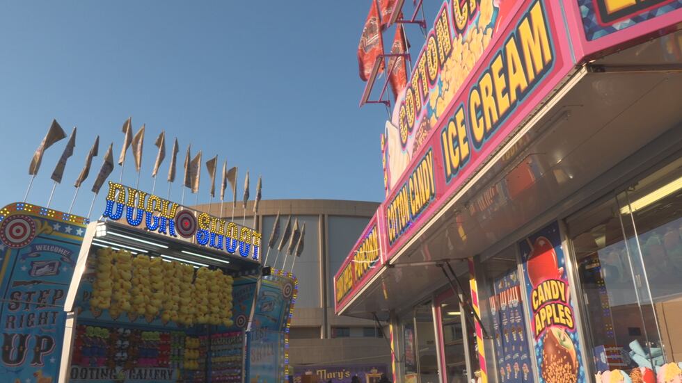 Classic fair foods are also available.