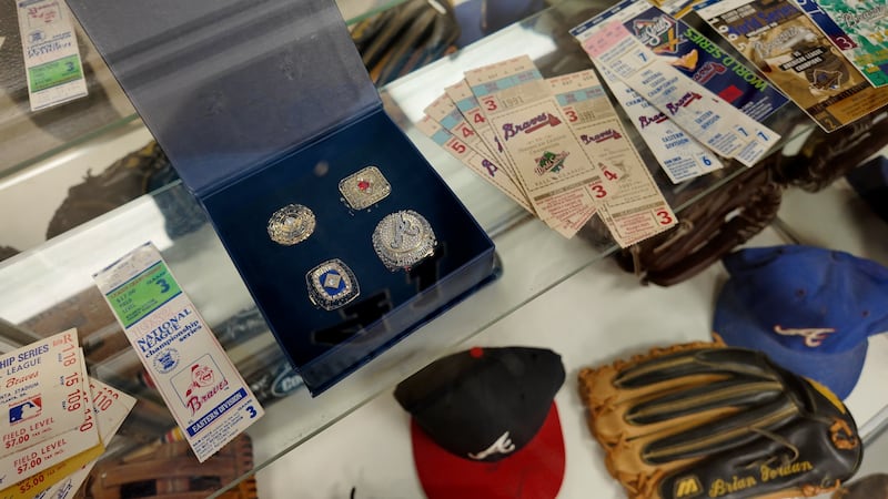 The Douglas County Museum of History and Art unveiled an extensive collection of Braves...